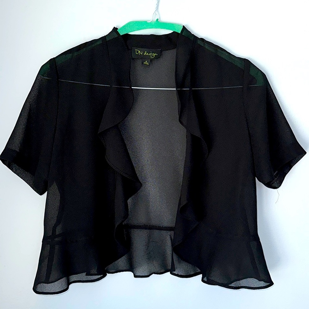 DN design jacket dress cover-up size 8